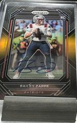 Bailey Zappe [Signature Gold] #PB-24 Football Cards 2022 Panini Chronicles Prizm Black Prices