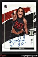 Bayley [Holo Silver] Wrestling Cards 2022 Panini Impeccable WWE Superstar Autographs Prices