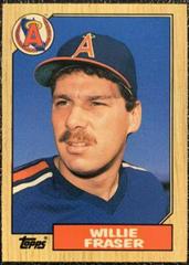 Willie Fraser #35T Baseball Cards 1987 Topps Traded Prices