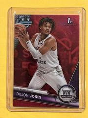 Dillon Jones [Red] #1 Basketball Cards 2023 Bowman Chrome University Prices