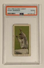 Hugh Jennings Baseball Cards 1911 E94 Close Candy Prices