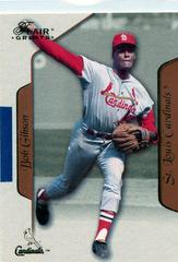 Bob Gibson #45 Baseball Cards 2003 Flair Greats Prices