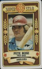 Pete Rose Baseball Cards 1982 Perma Graphics Super Star Credit Cards Prices