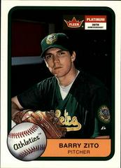 Barry Zito #250 Baseball Cards 2001 Fleer Platinum Prices