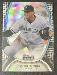 Jose Fernandez [Prospects Black Refractor] #42 Baseball Cards 2011 Bowman Sterling Prices