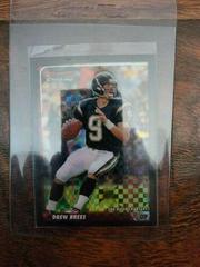 Drew Brees [Xfractor] Football Cards 2003 Bowman Chrome Prices