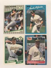 Mark McGwire #54 Baseball Cards 1990 Donruss Best AL Prices