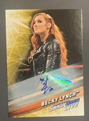 Becky Lynch [Gold] #A-BE Wrestling Cards 2019 Topps WWE SmackDown Live Autographs Prices