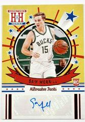 Sam Merrill Basketball Cards 2020 Panini Chronicles Hometown Heroes Rookie Autographs Prices