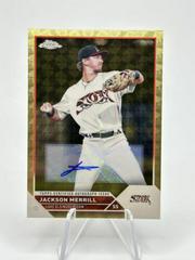 Jackson Merrill [Autograph Superfractor] #PDC-165 Baseball Cards 2023 Topps Pro Debut Chrome Prices
