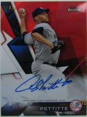 Andy Pettitte [Red Refractor] #AP Baseball Cards 2018 Topps Finest Autographs Prices