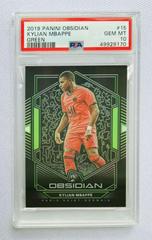 Kylian Mbappe [Green] Soccer Cards 2019 Panini Obsidian Prices
