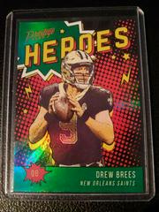 Drew Brees [Xtra Points Green] Football Cards 2020 Panini Prestige Heroes Prices