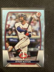 Byron Buxton [Sky Blue] #1 Baseball Cards 2023 Bowman Prices