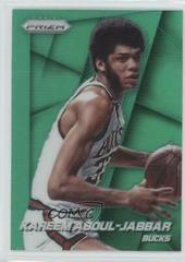 Kareem Abdul-Jabbar [Green Prizm] Basketball Cards 2014 Panini Prizm Prices