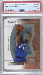 Jarvis Hayes #100 Basketball Cards 2003 Upper Deck Sweet Shot Prices
