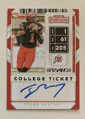 Tyler Huntley [Autograph] Football Cards 2020 Panini Contenders Draft Picks Prices