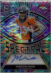 Marvin Mims [Celestial] #17 Football Cards 2023 Panini Spectra Spectral Signature Prices