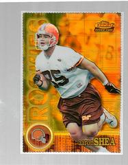 Aaron Shea [Gold Refractor] #159 Football Cards 2000 Topps Finest Prices