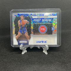 Marcus Sasser #4 Basketball Cards 2023 Panini Prizm Fast Break Rookie Autograph Prices