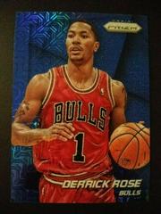 Derrick Rose [Blue Mojo Prizm] #101 Basketball Cards 2014 Panini Prizm Prices