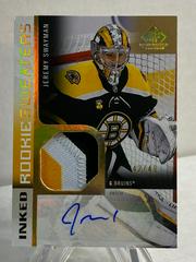 Jeremy Swayman [Inked Patch Autograph] #RS-JS Hockey Cards 2021 SP Game Used Rookie Sweaters Prices