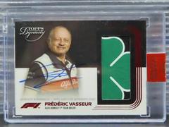 Frederic Vasseur [Black] #DAP-FVII Racing Cards 2022 Topps Dynasty Formula 1 Autograph Patch Prices