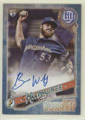 Brandon Woodruff [Indigo] Baseball Cards 2018 Topps Gypsy Queen Autographs Prices