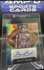 Bianca Belair [Tie Dye Prizm] Wrestling Cards 2022 Panini Select WWE Signatures Prices