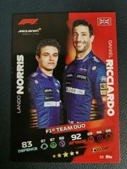Lando Norris, Daniel Ricciardo #33 Racing Cards 2021 Topps Turbo Attax Formula 1 Prices
