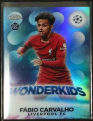 Fabio Carvalho #W-8 Soccer Cards 2022 Topps Chrome UEFA Club Competitions Wonderkids Prices