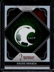 Saudi Arabia [Silver] Soccer Cards 2022 Panini Prizm World Cup Team Badges Prices