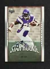 Adrian Peterson [Silver] Football Cards 2007 Upper Deck Prices