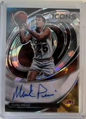 Mark Price [Astral] Basketball Cards 2021 Panini Spectra Icons Autographs Prices