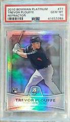 Trevor Plouffe [Refractor] #77 Baseball Cards 2010 Bowman Platinum Prices