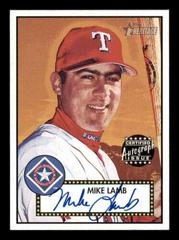 Mike Lamb [Red Ink] Baseball Cards 2001 Topps Heritage Autographs Prices