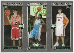 Anthony, Milicic, Hinrich Basketball Cards 2003 Topps Rookie Matrix Prices