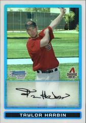 Taylor Harbin [Refractor] #BCP180 Baseball Cards 2009 Bowman Chrome Prospects Prices