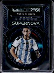 Angel Di Maria [Blue] Soccer Cards 2022 Panini Obsidian Supernova Prices
