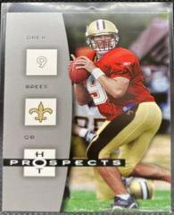 Drew Brees #60 Football Cards 2006 Fleer Hot Prospects Prices