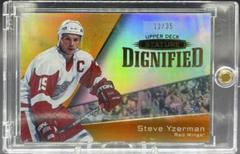 Steve Yzerman [Orange] #D-7 Hockey Cards 2022 Upper Deck Stature Dignified Prices