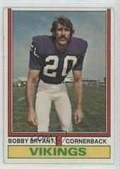 Bobby Bryant #30 Football Cards 1974 Topps Prices