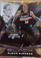 DeMar DeRozan [Holo Gold] #7 Basketball Cards 2020 Panini Black Prices