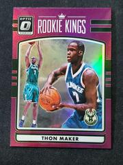 Thon Maker [Purple] #10 Basketball Cards 2016 Panini Donruss Optic Rookie Kings Prices