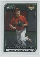 Brad Harman #196 Baseball Cards 2008 Bowman Chrome Prices