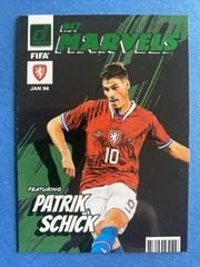 Patrik Schick [Green] Soccer Cards 2022 Panini Donruss Net Marvels Prices
