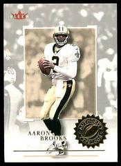Aaron Brooks #73 Football Cards 2001 Fleer Authority Prices