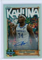 Oscar Tshiebwe [Autograph] #TBK-18 Basketball Cards 2022 Bowman Chrome University The Big Kahuna Prices
