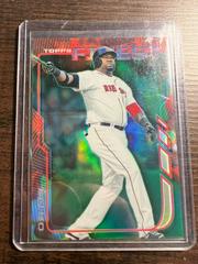 David Ortiz [Green Refractor] #55 Baseball Cards 2014 Finest Prices