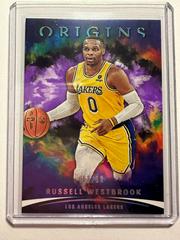 Russell Westbrook [Purple FOTL] #4 Basketball Cards 2021 Panini Origins Prices